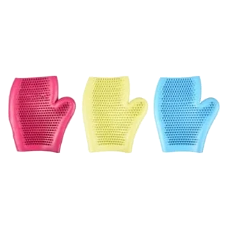 Gummi-Fellpflegehandschuh mit Massageeffekt für Hunde
