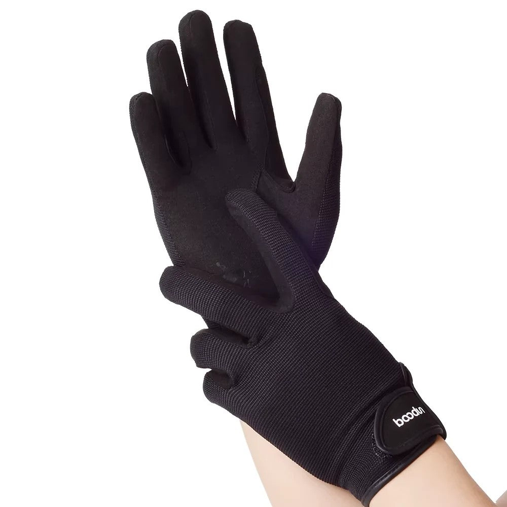 Atmungsaktive Reithandschuhe aus Netzstoff mit Grip – Ansicht 6