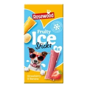 Rosewood Frucht-Hundeeis, 4er-Pack