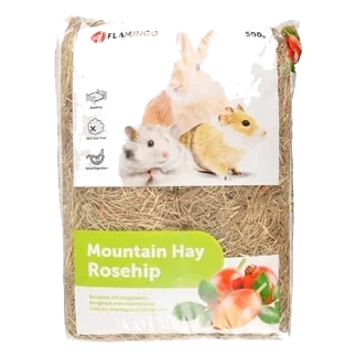Bergheu mit Hagebutte für Kleintiere, 500 g