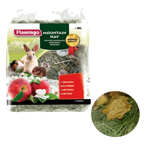 Bergheu mit Apfel für Kleintiere, 500 g