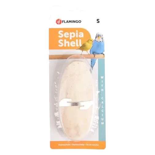 Sepiaschale für Vögel, 13 cm, 2 Stück