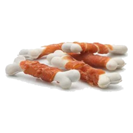 Kalziumknochen mit Huhn für Hunde, 100 g oder 500 g