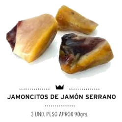 Hundesnacks Serrano-Schinken natürlich, 90 g