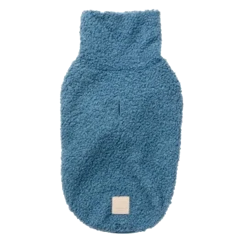 Hundepullover aus Bouclé FuzzYard Life French Blue