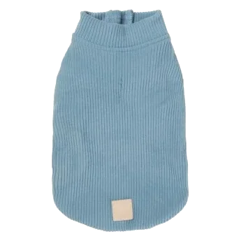 FuzzYard Life Hundepullover in Rippstrick, French Blue