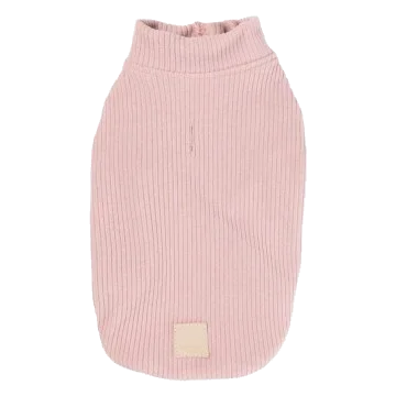 FuzzYard Life Hundepullover in Rippstrick, Soft Blush