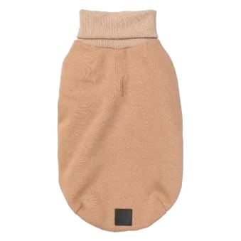 Rollkragenpullover für Hunde FuzzYard Stevie 24 in Beige