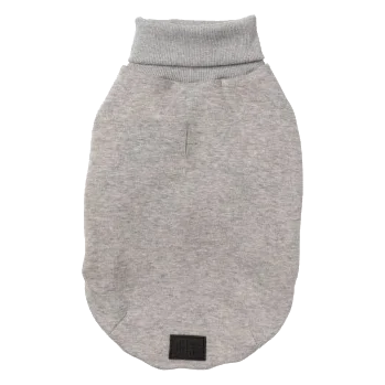 Rollkragenpullover für Hunde FuzzYard Stevie 25 in Grau