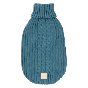 Strickpullover für Hunde FuzzYard Life French Blue