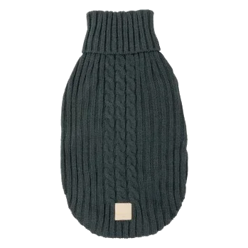 Strickpullover für Hunde FuzzYard Life Slate Grey