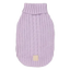 FuzzYard Life Hundepullover mit Zopfmuster, Lila