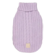 FuzzYard Life Hundepullover mit Zopfmuster, Lila
