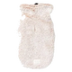 FuzzYard Frosted Teddy Plüsch-Hundepullover in Latte