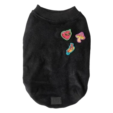 Hundepullover FuzzYard Rep It Freshman mit Klettfläche