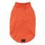Bestickter Hundepullover FuzzYard Smiley in Rostrot