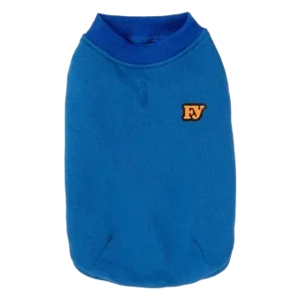 Baumwollpullover für Hunde FuzzYard The Woof in Blau