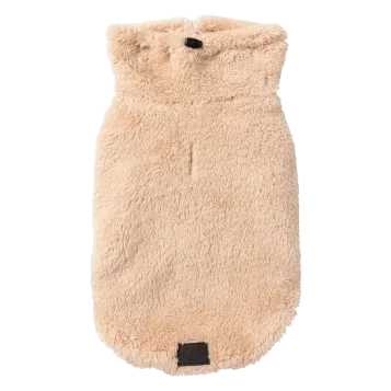 Teddyfleece-Hundepullover FuzzYard Turtle Teddy 25 Desert Tan