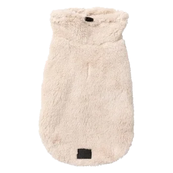 Hundepullover FuzzYard Turtle Teddy Beige