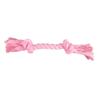 Flamingo Knotenseil Hundespielzeug, 20 cm