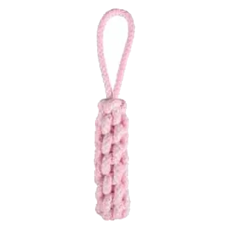 Flamingo Seil-Dummy Hundespielzeug, 24 cm