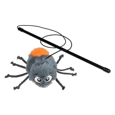 Halloween-Katzenspielzeug FuzzYard Arachnate Spinne
