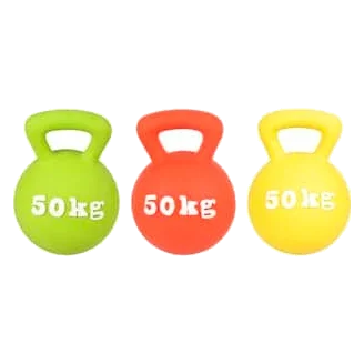 Latex-Hundespielzeug Gym 50 kg, 15 cm