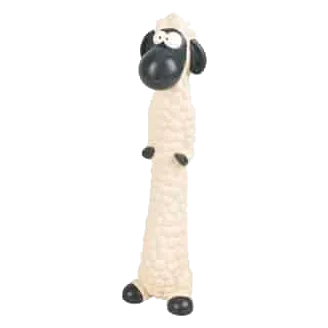 Latex-Hundespielzeug stehendes Schaf, 20 cm