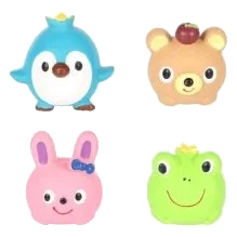 Latex-Pinguin, -Bär, -Hase oder -Frosch für Hunde
