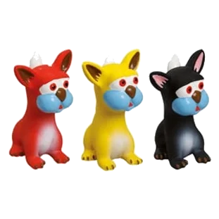 Große Vinyl-Katze Hundespielzeug, 15 cm