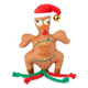 Weihnachts-Katzenspielzeug FuzzYard Gobble Til You Wobble Truthahn