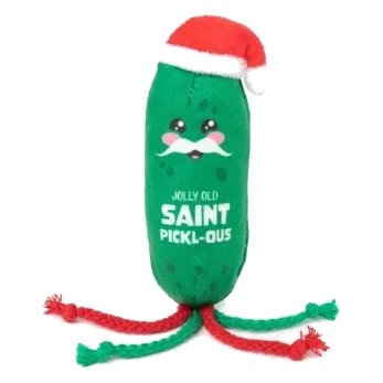 Weihnachts-Katzenspielzeug FuzzYard Jolly Old St Pickl-ous Weihnachtsgurke