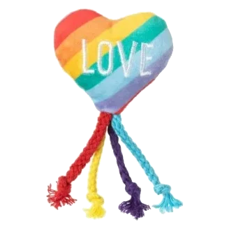 Katzenspielzeug mit Katzenminze FuzzYard Pride Love Heart