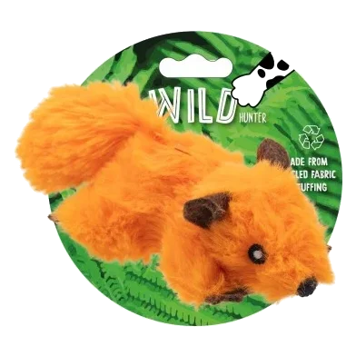 BAM! Wild Hunter Fuchs Katzenspielzeug mit Katzenminze und Sound