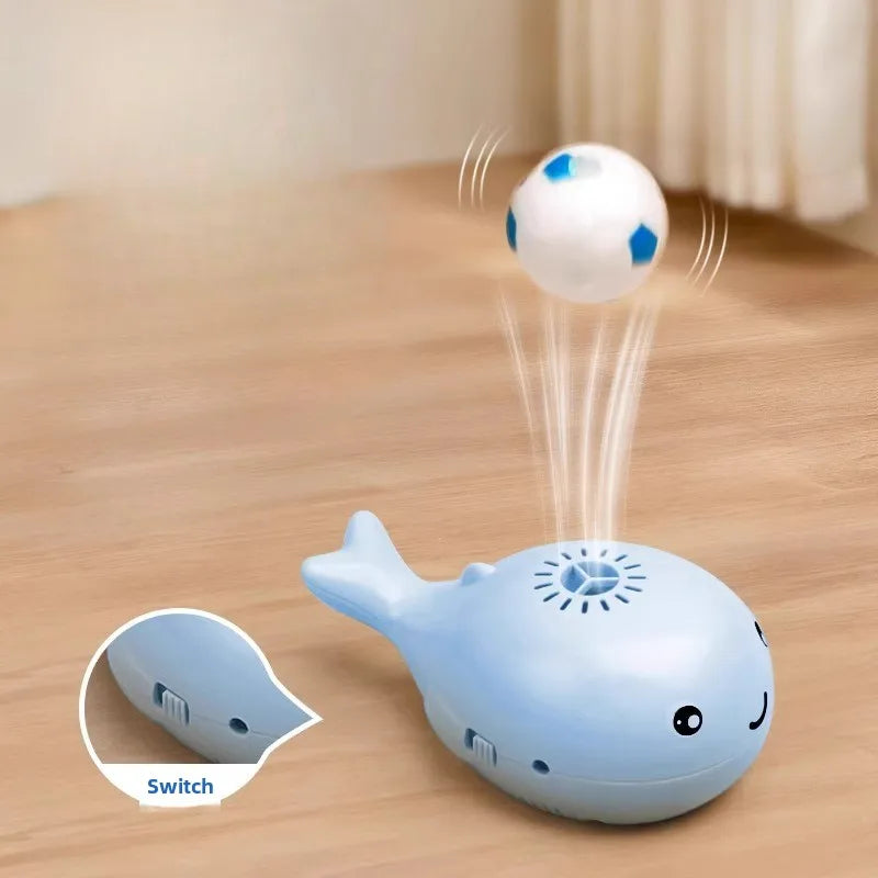 Juguete de pelota flotante con aire para gatos, alimentación USB, vista de detalle 3