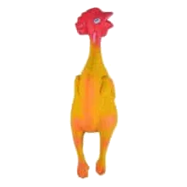 Latex-Huhn Hundespielzeug, 14 cm