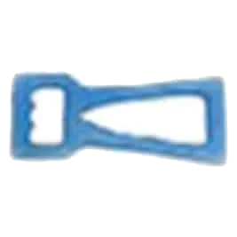 Schlepper-Hundespielzeug aus Gummi blau, 20,5 cm