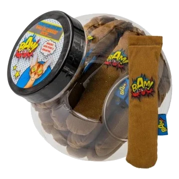 Katzenspielzeug mit Katzenminze BAM! Zigarre, 20er-Pack