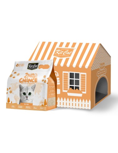 Katzenstreu klumpend Kit Cat 2nd Chance Erbse und Yucca 7 L