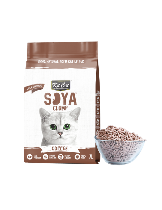 Kit Cat Eco Katzenstreu Kaffee, 7 L (2,5 kg)