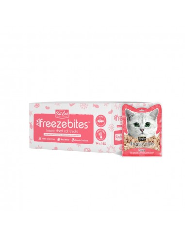 Kit Cat FreezeBites gefriergetrockneter Katzensnack Thunfisch 15 g