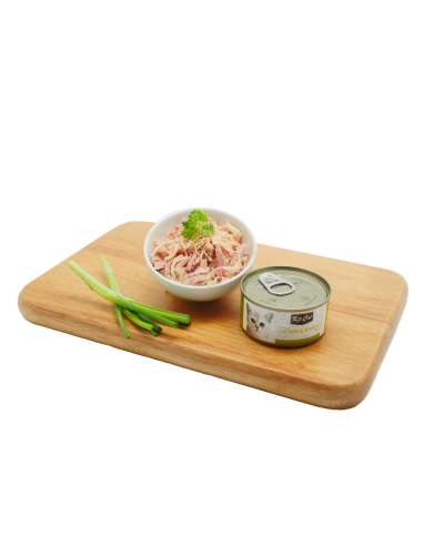 Nassfutter für Katzen Kit Cat Toppers Huhn und Thunfisch in Gelee 80 g