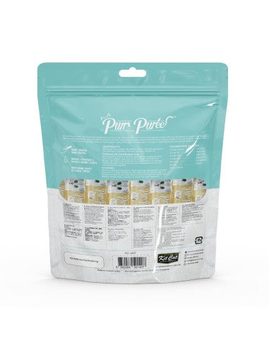 Katzensnack Kit Cat PurrPuree Thunfisch und Ballaststoffe 40 x 15 g