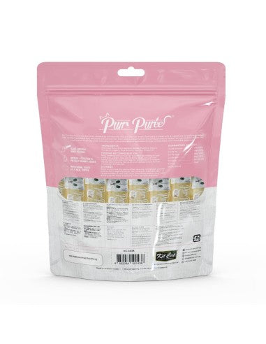 Katzensnack Kit Cat PurrPuree Thunfisch und Lachs 40 x 15 g