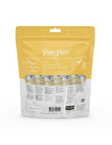 Katzensnack Kit Cat PurrPuree Huhn und Ballaststoffe 40 x 15 g