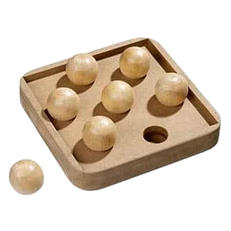 Kitty Brain Train Boccia Katzenspiel, 19 × 19 cm