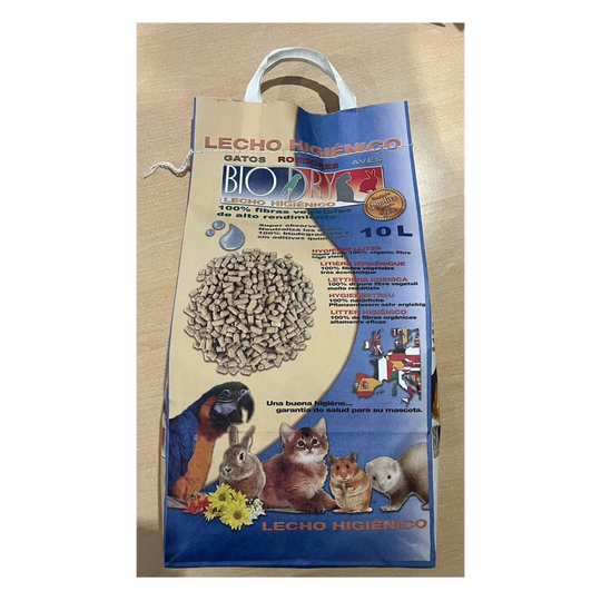 Holzpellet-Einstreu für Kleintiere, 10 Liter