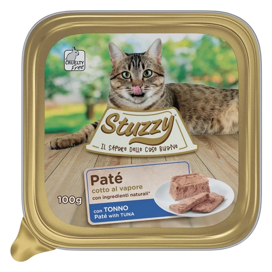 Mister Stuzzy Cat Nassfutter Katze Thunfisch, Schale 100 g