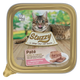 Mister Stuzzy Cat Nassfutter Katze Schinken, Schale 100 g