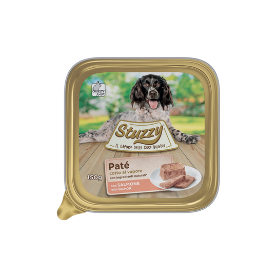 Mister Stuzzy Dog Nassfutter Hund Lachs, Aluschale
